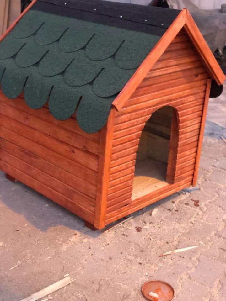 Yalıtımlı Ahşap Köpek Kulübesi & Barınaklar